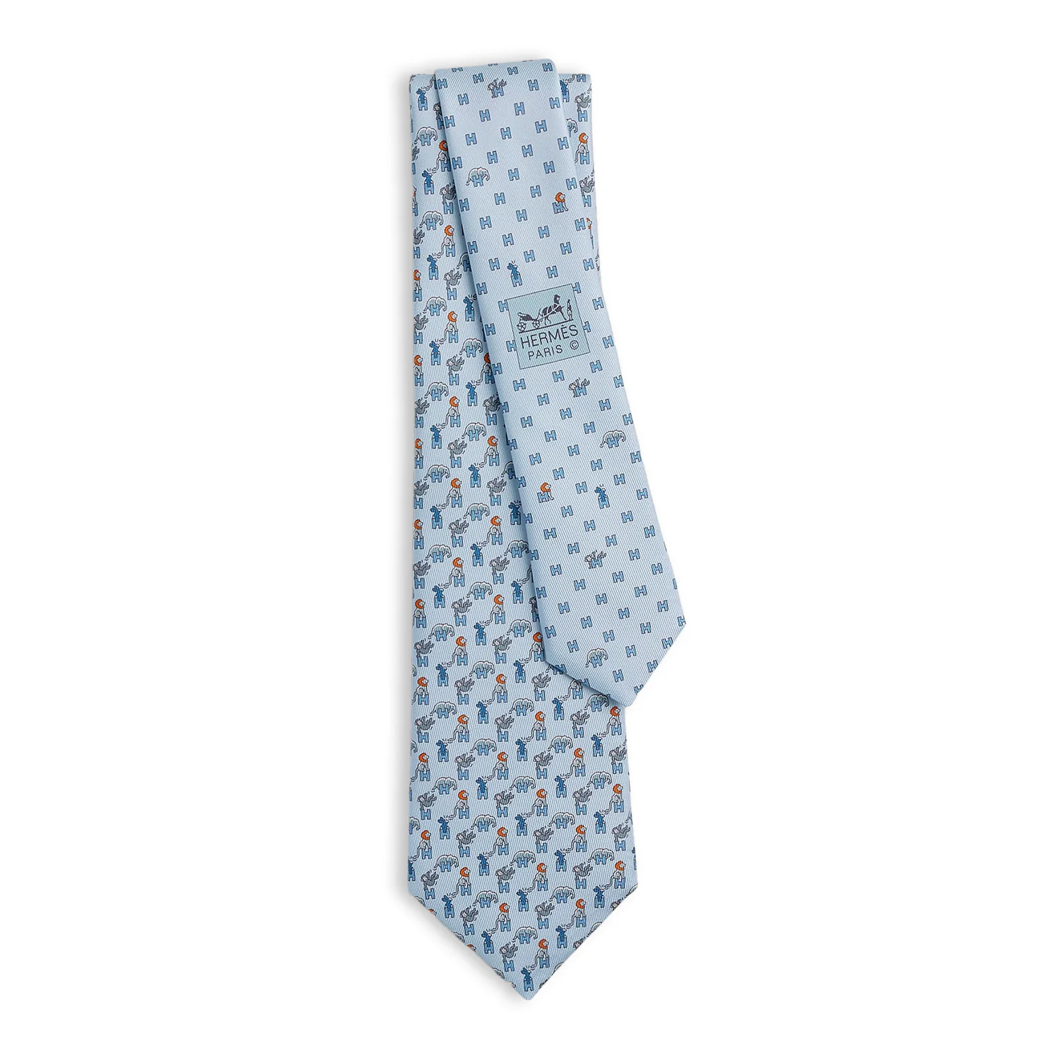 HERMES Figure Libre tie