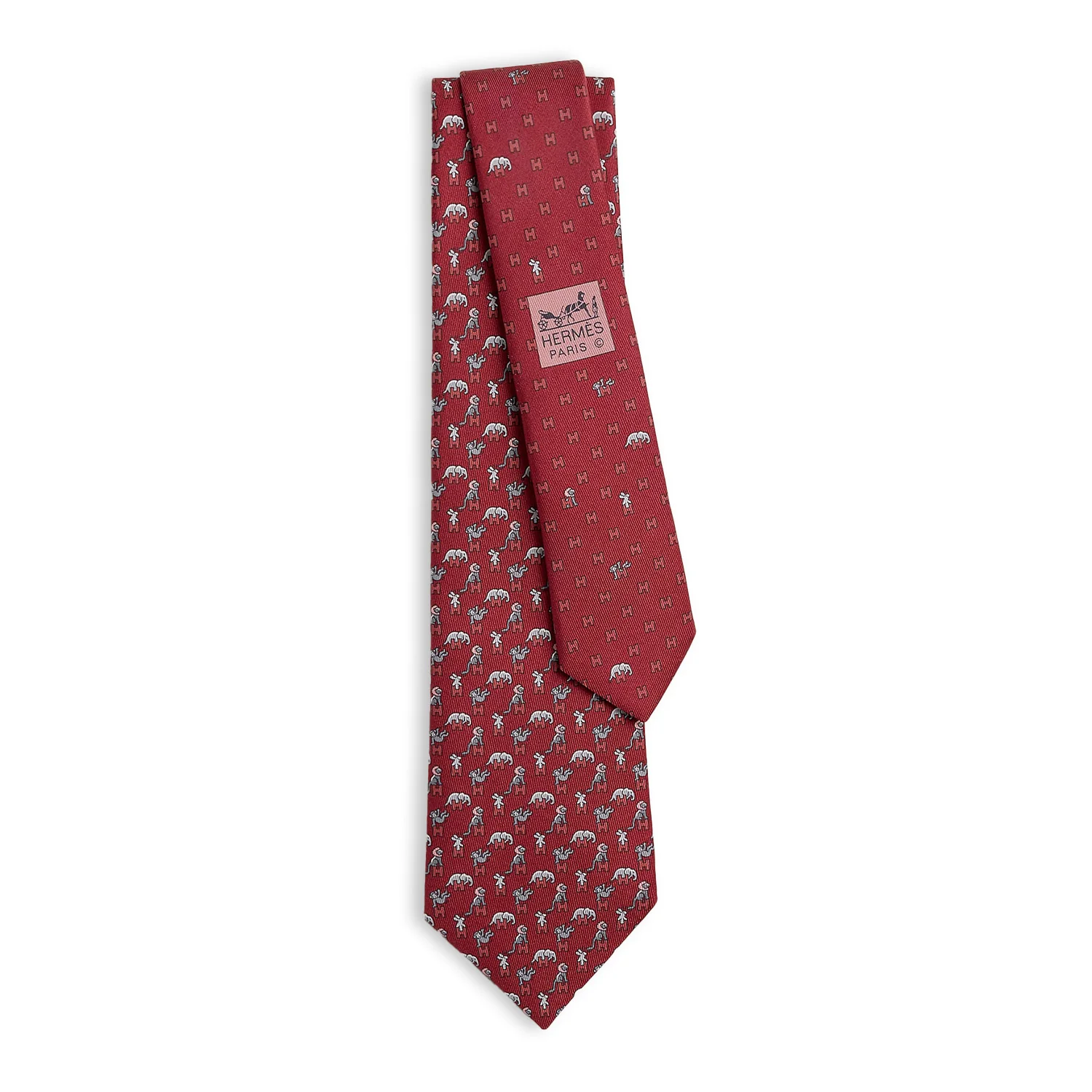 HERMES Figure Libre tie