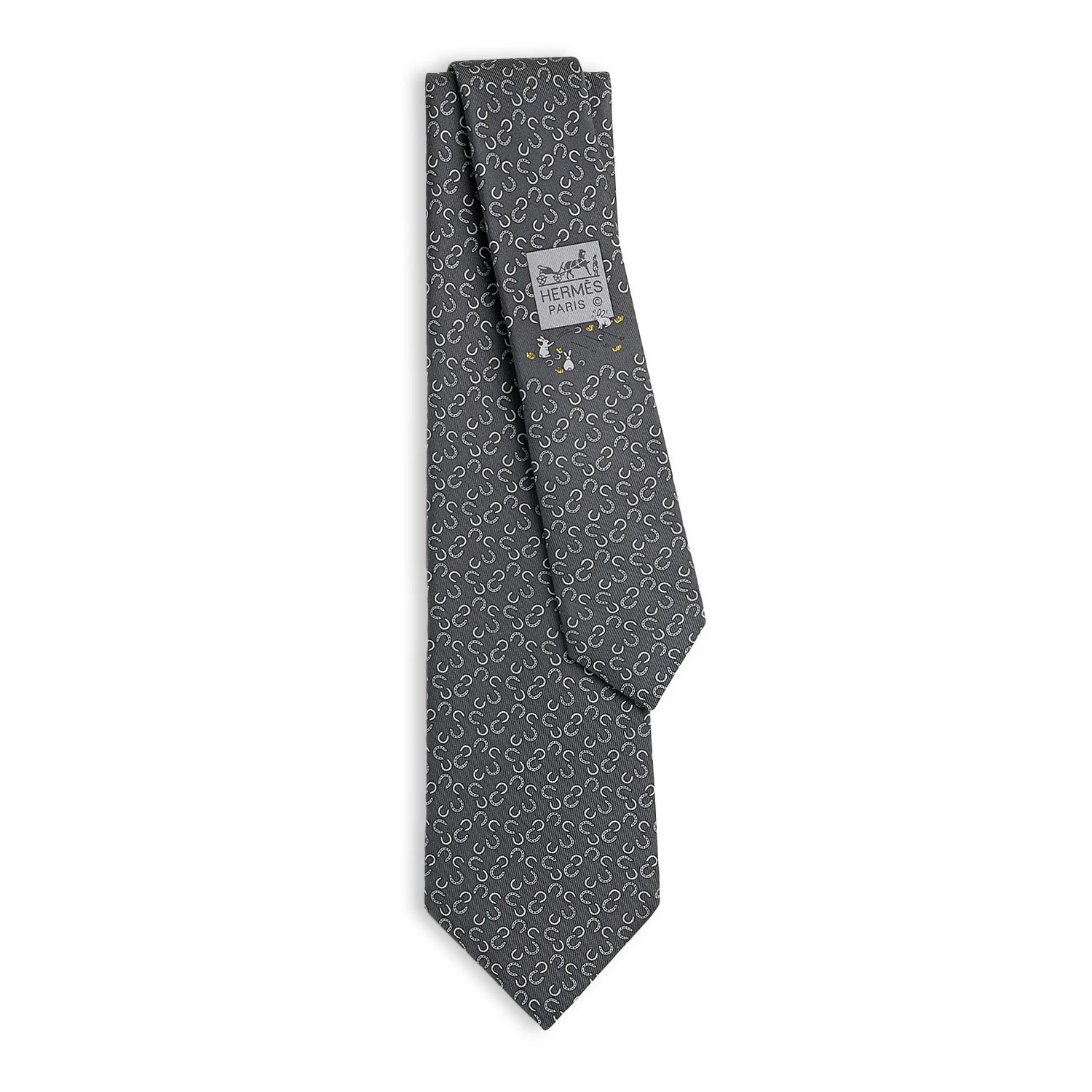 HERMES Fers Lucky tie