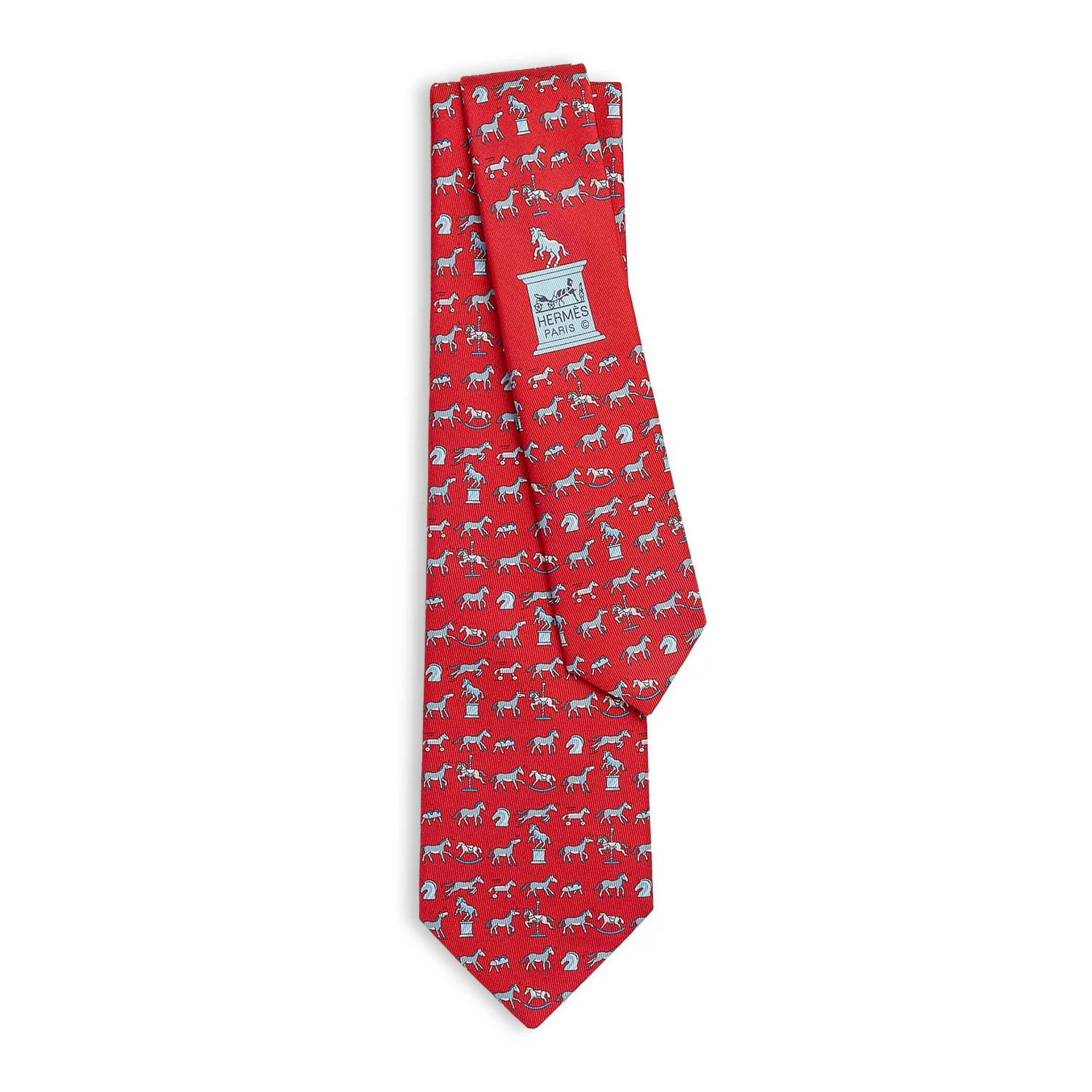 HERMES Horse Ties in All Their Forms