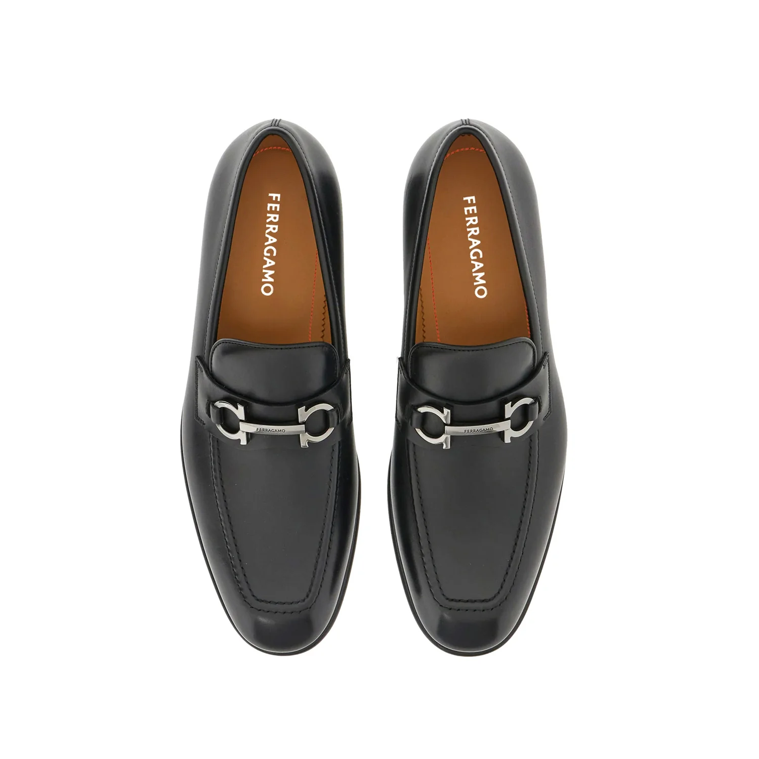 Ferragamo Foster Moccasin With Gancini Ornament - Image 3