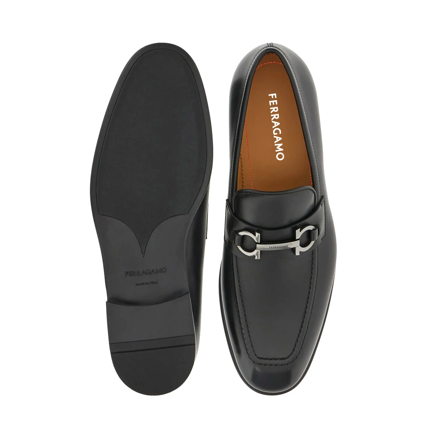 Ferragamo Foster Moccasin With Gancini Ornament - Image 5