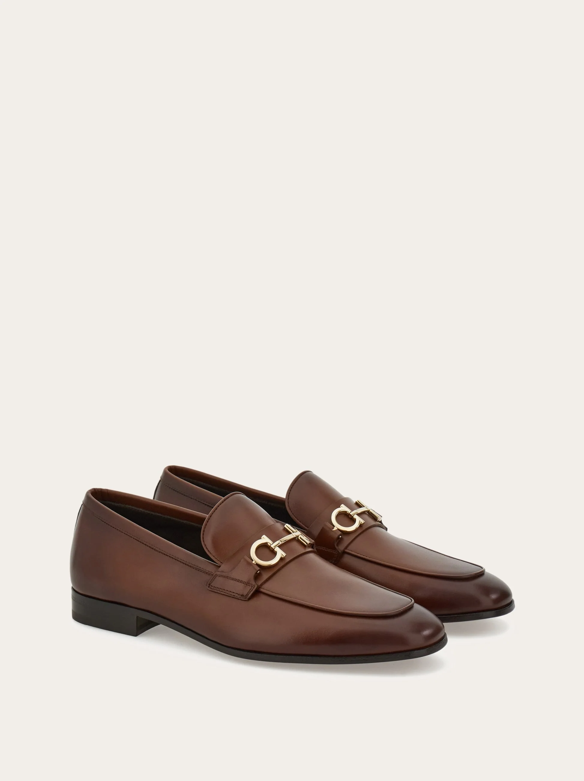 029268 7789772E BROWN FERRAGAMO MEN SHOES - Image 2