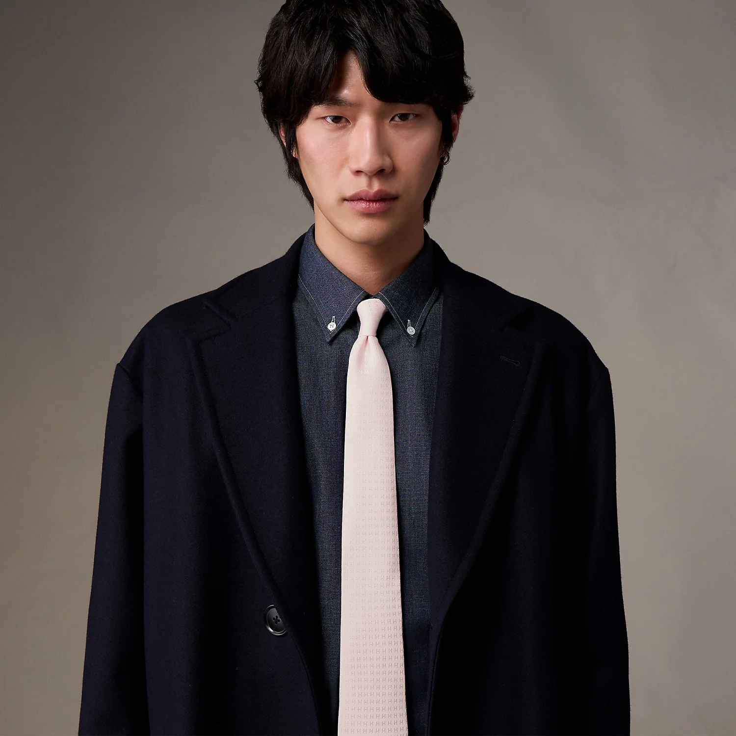 HERMES Faconnee H tie - Image 2