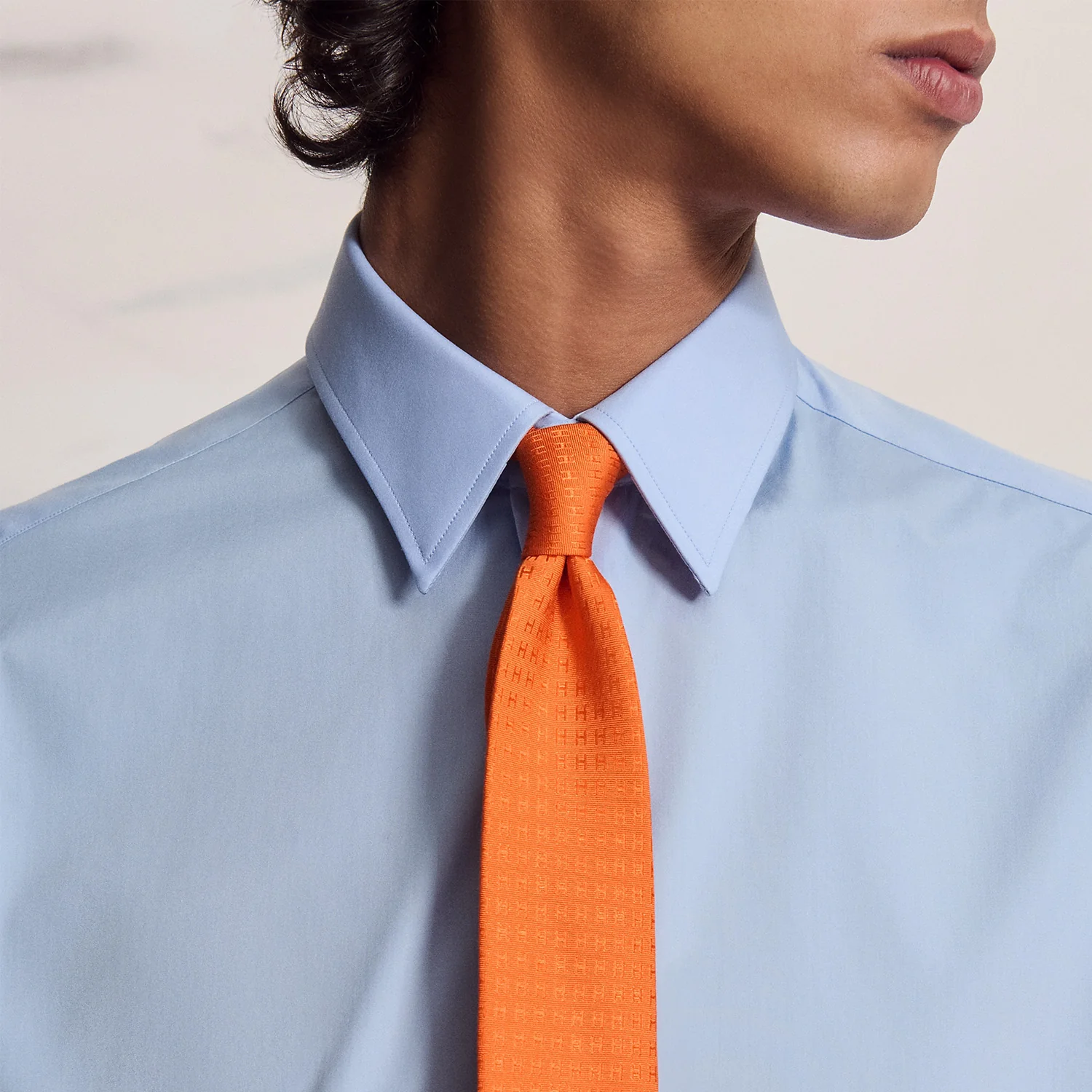 HERMES Faconnee H tie - Image 2