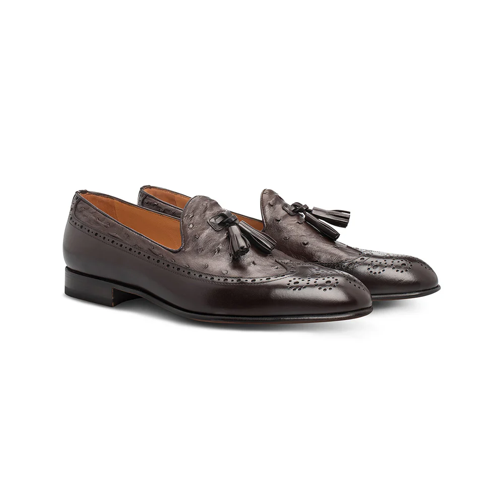044083 DARK BROWN MOR.MEN SHOES - Image 2