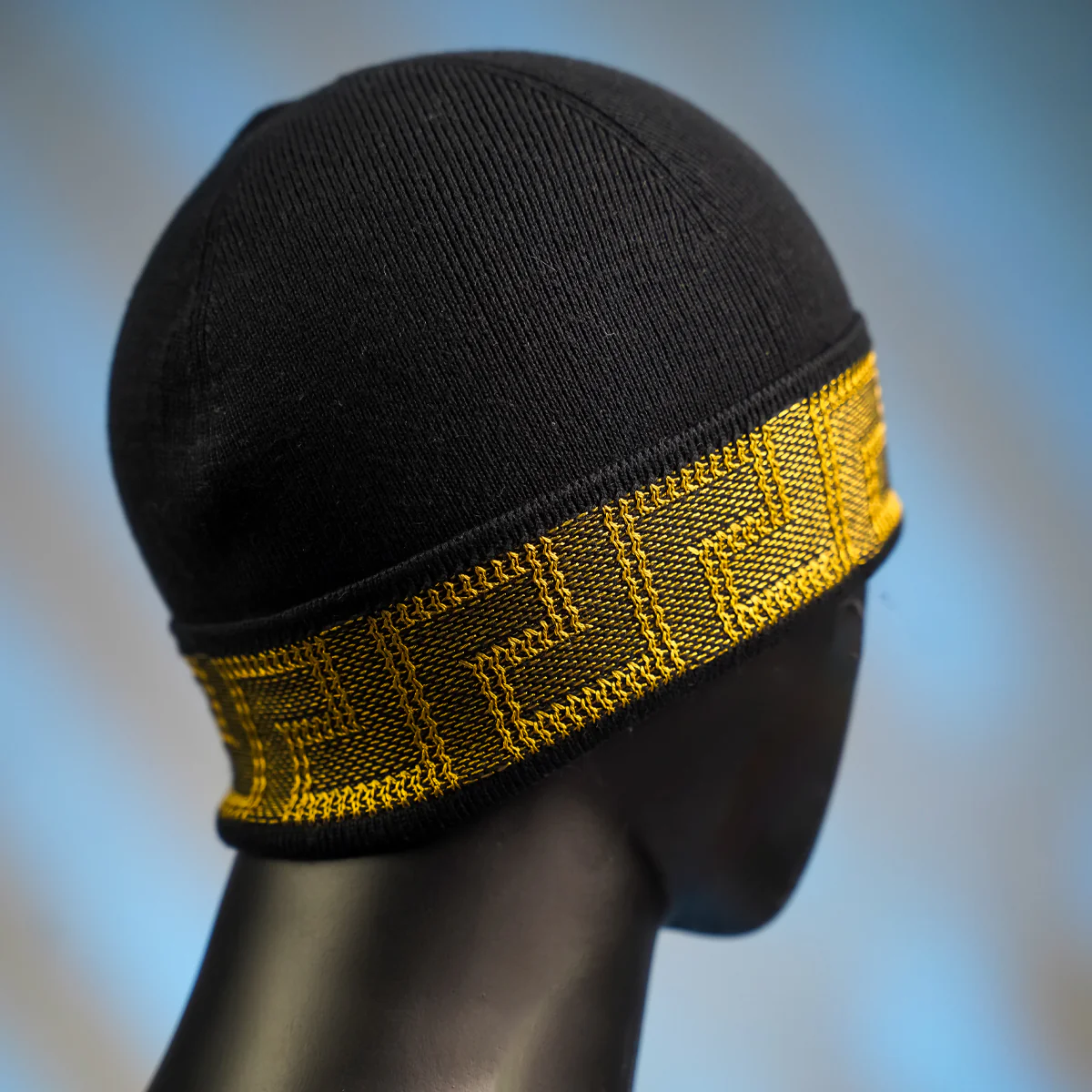 1006553/1A045651B000 BLACK VERSACE MEN CAP - Image 4