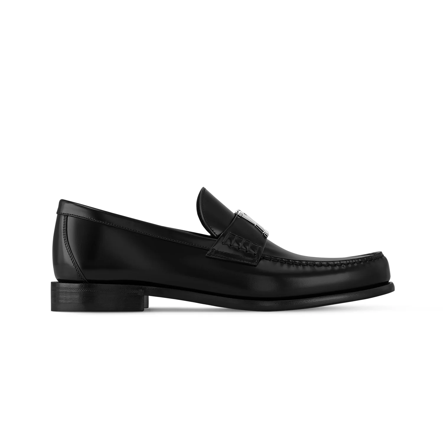 Major Loafers glazed calf leather WITH MAXI BUCKLE - Image 2