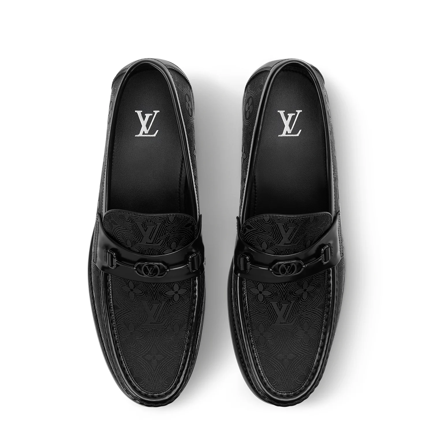 Loafers is made of jacquard fabric woven with a tone-on-tone Monogram pattern - Image 3