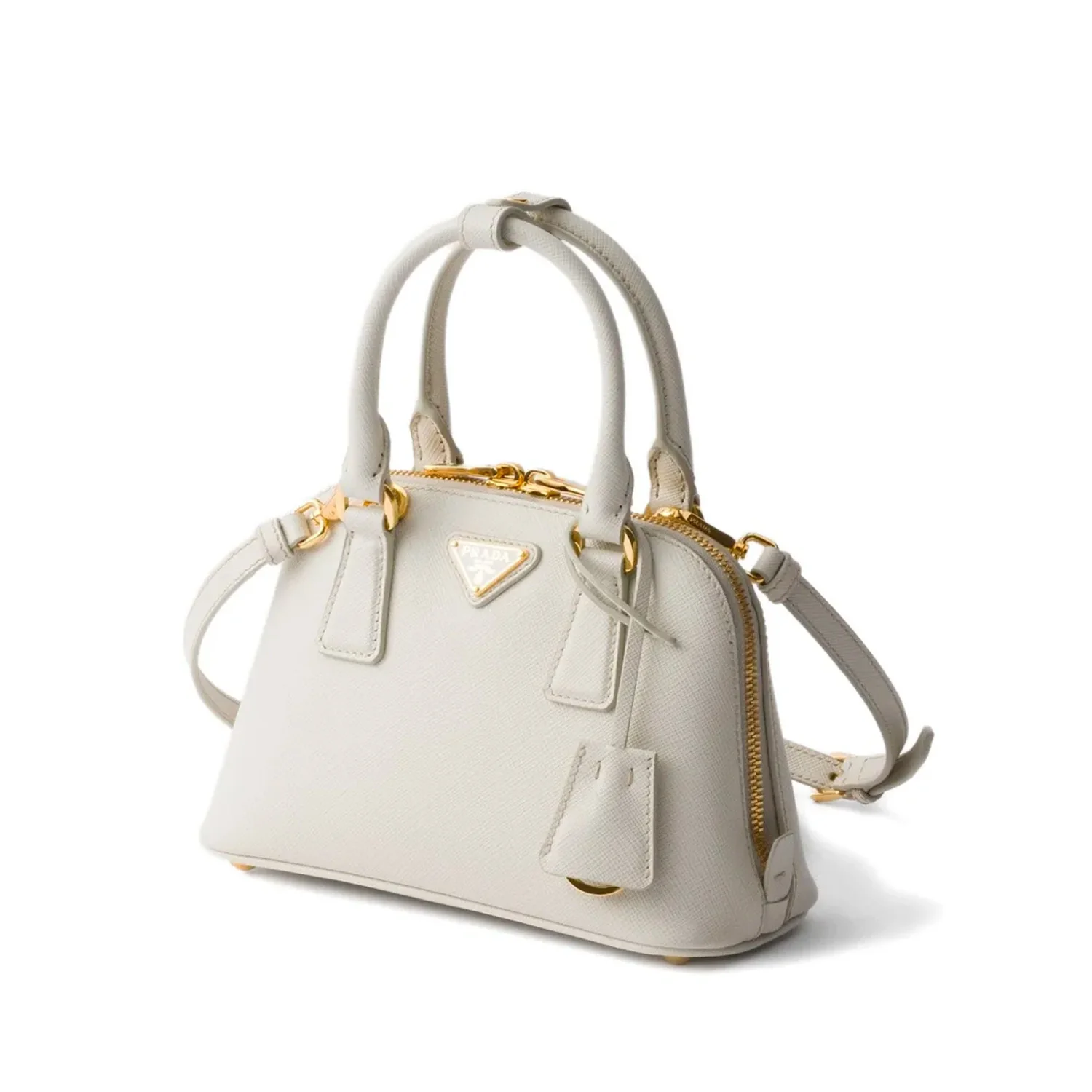 Prada Promenade Mini Saffiano Leather Bag - Image 2