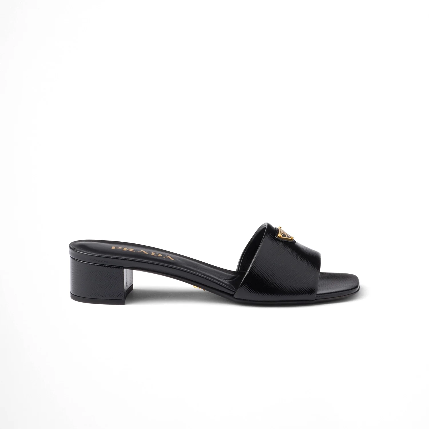 Prada Patent Leather Iconic Mule - Image 3