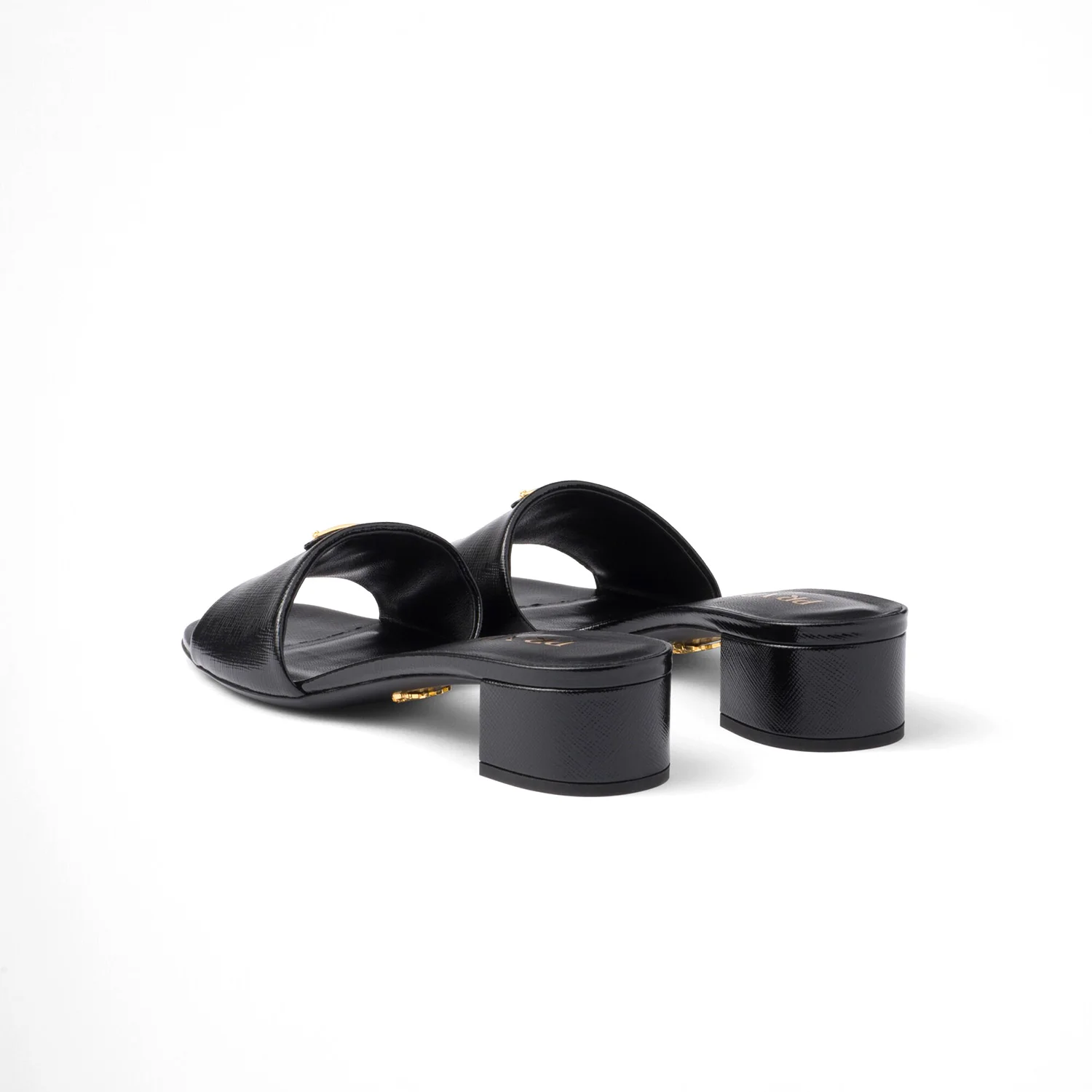 Prada Patent Leather Iconic Mule - Image 4