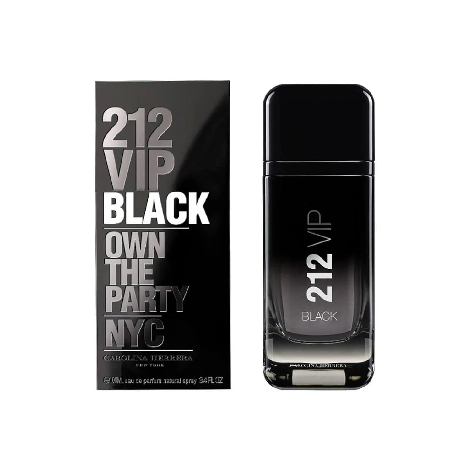 212 VIP BLACK EDP 100ML - Image 2