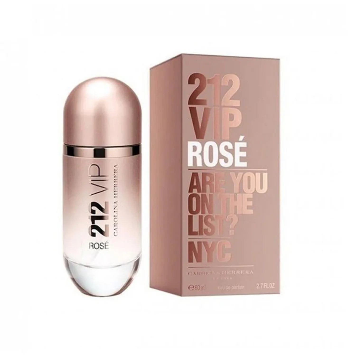 212 VIP ROSE WOMEN EDP 80ML - Image 2