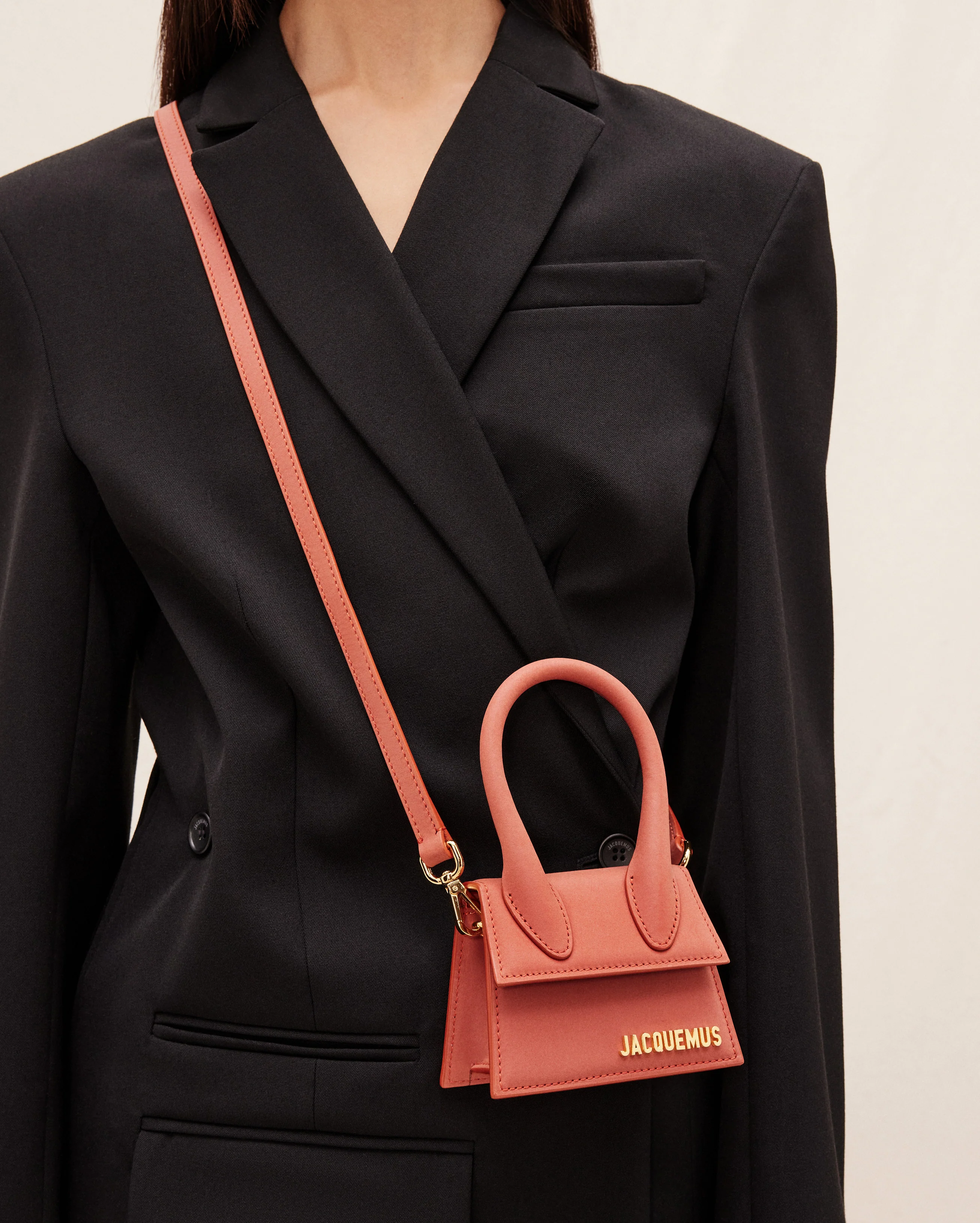 213BA001 3060 430 RED JACQUEMUS WOMEN BAG - Image 7