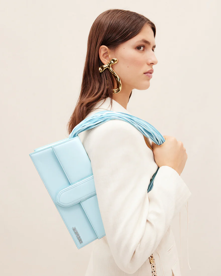 231BA051 3108 320 BLUE JACQUEMUS WOMEN BAG - Image 3