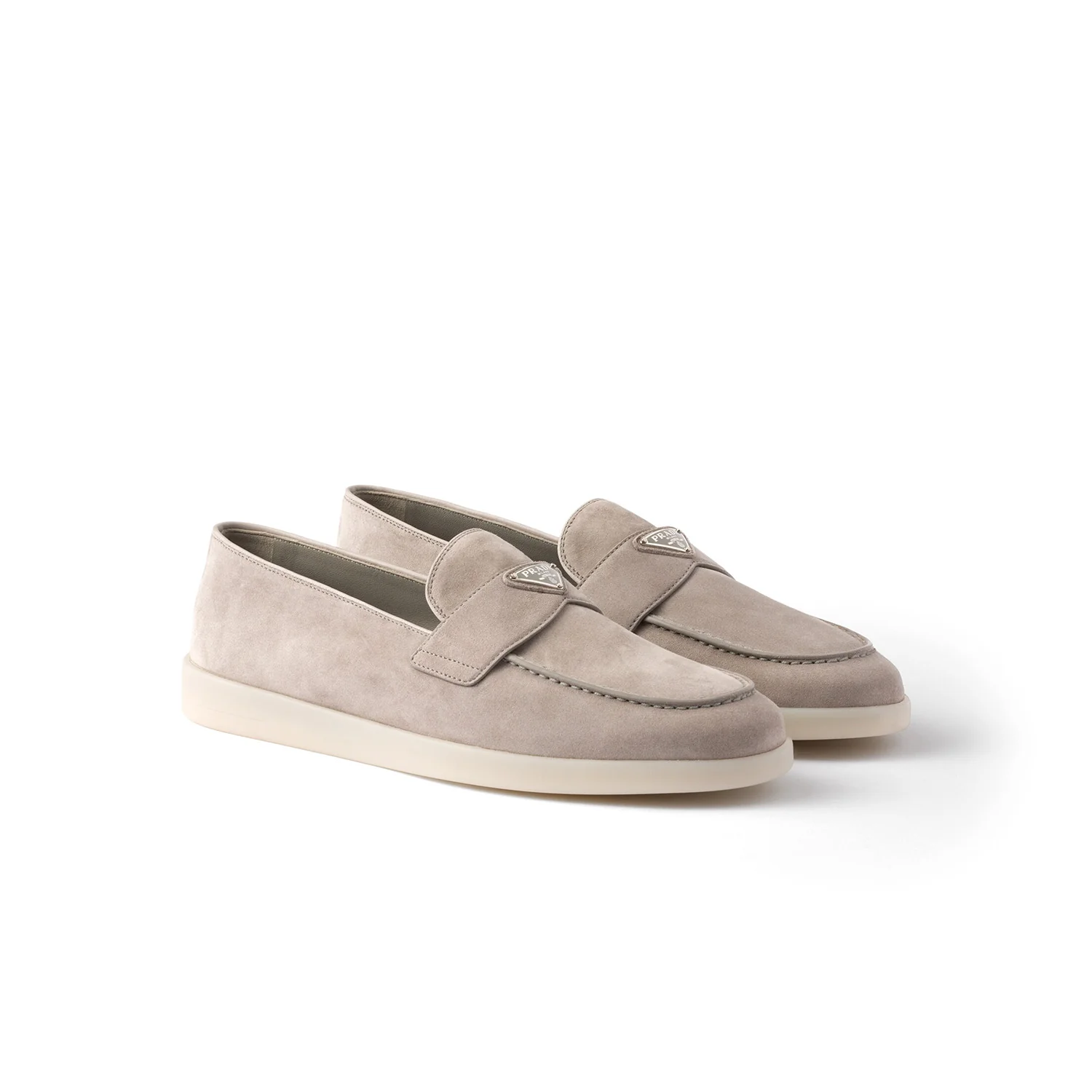 Prada Iconic Suede Loafers