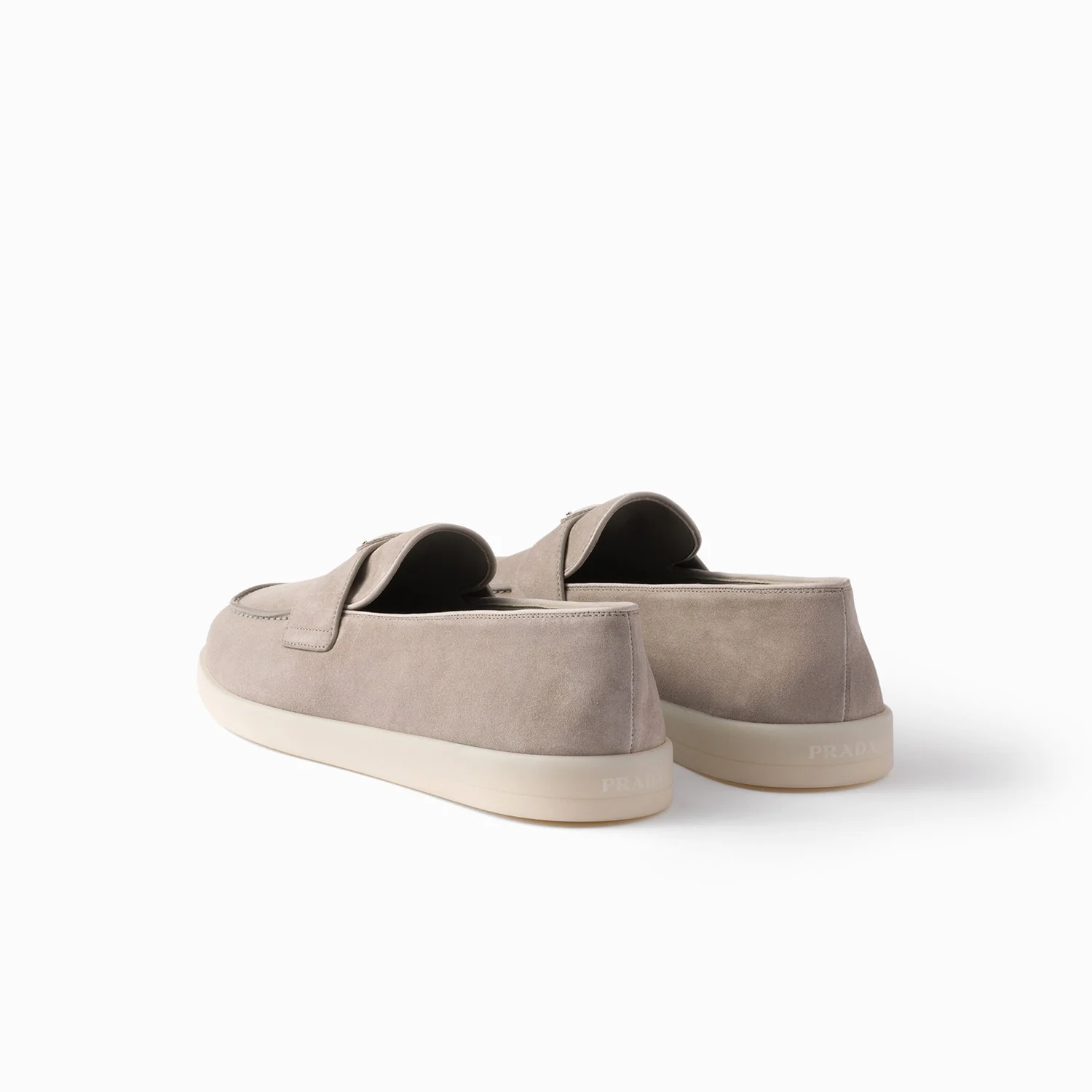 Prada Iconic Suede Loafers - Image 3