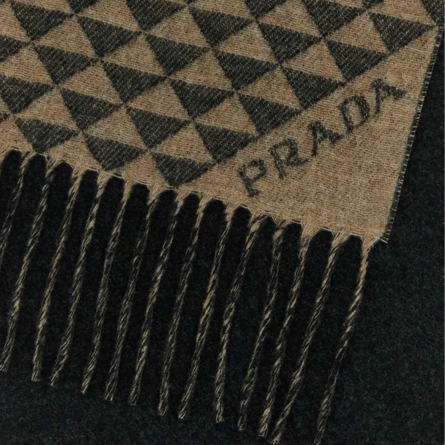 Prada Fringe-Detailed Scarf - Image 2