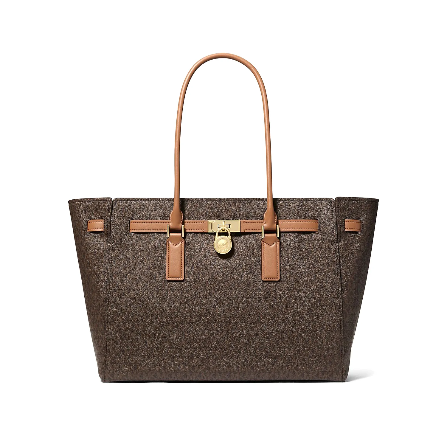 Michael Michael Kors Hamilton Moderne Large Signature Logo Tote Bag