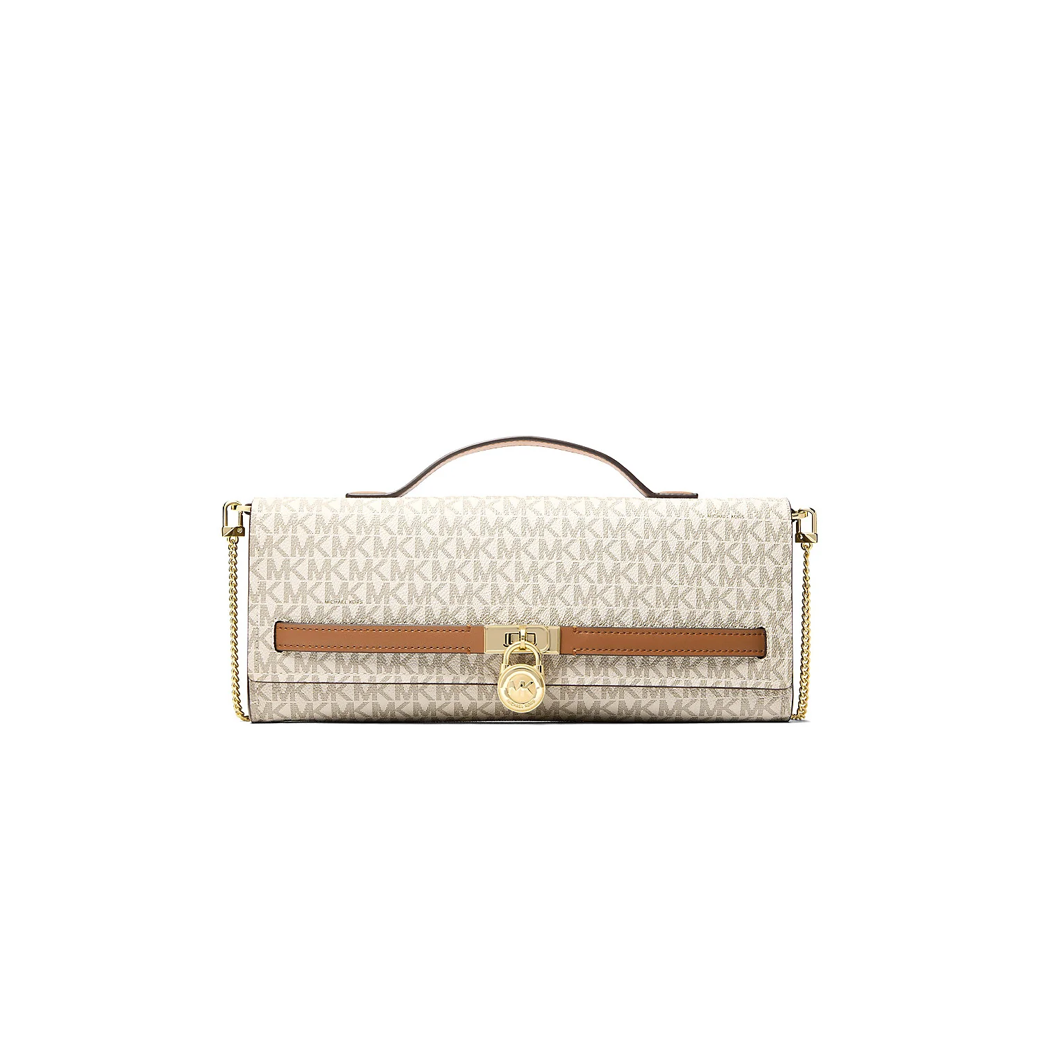 Michael Michael Kors Hamilton Moderne Medium Signature Logo Clutch