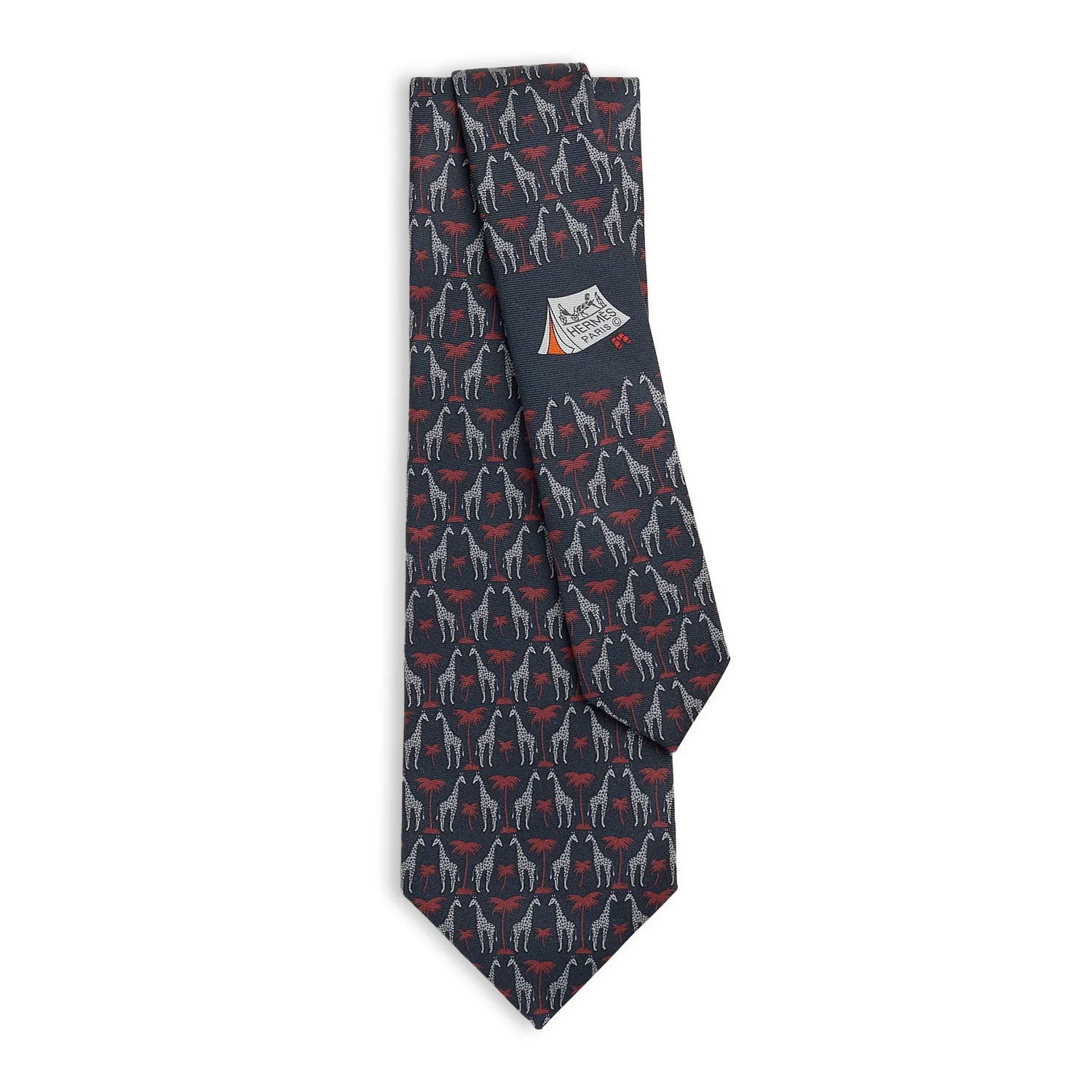 HERMES Tie 7 Happy Rabbit tie