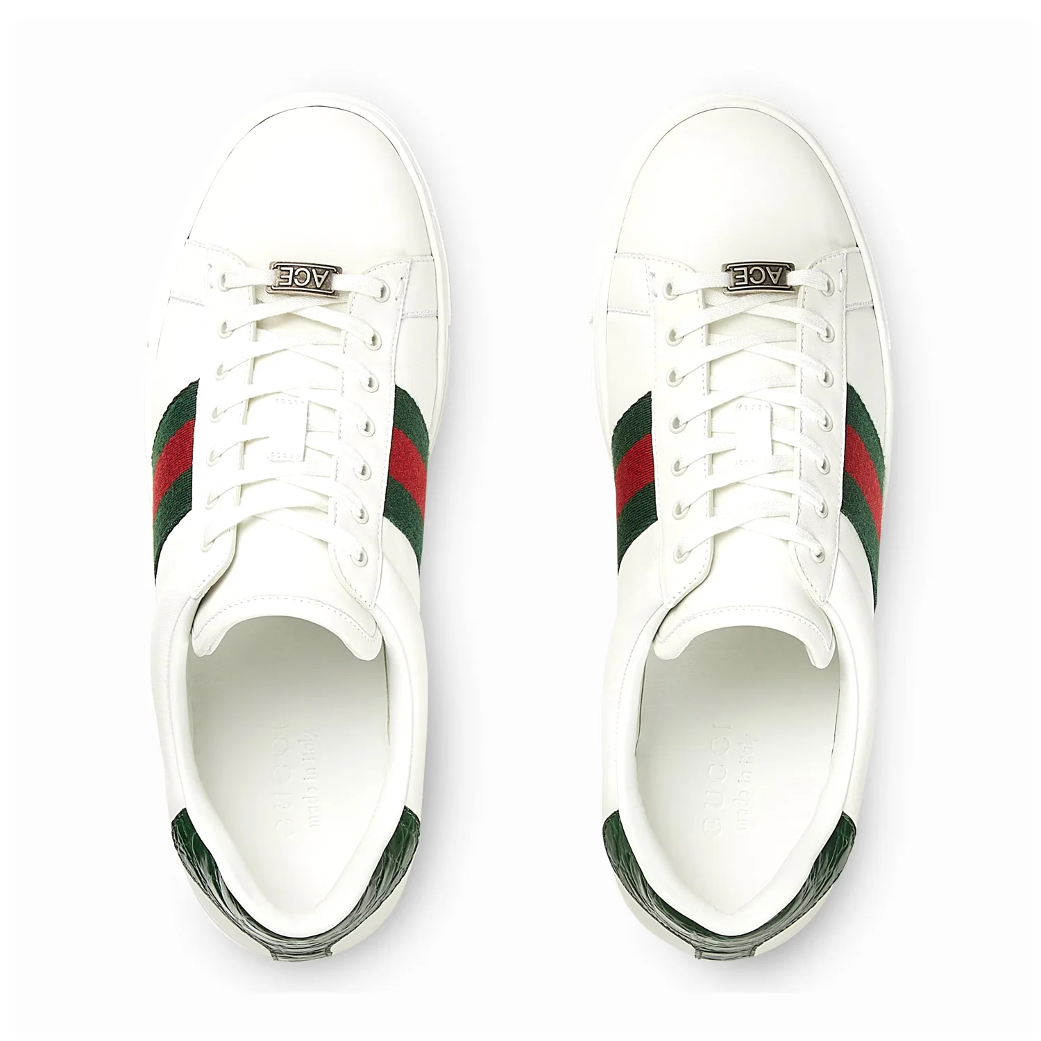 386750 A3830 9071 WHITE GUCCI MEN SNEAKER - Image 2