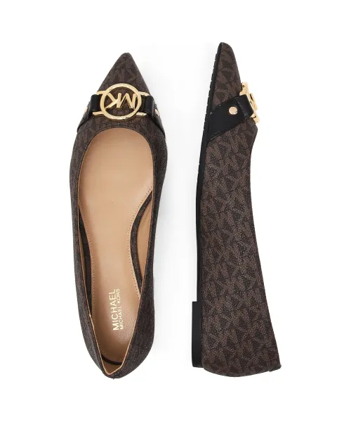40F2ROFP1B MERLOT MICHAEL KORS WOMEN BALLERINA SHOES - Image 3