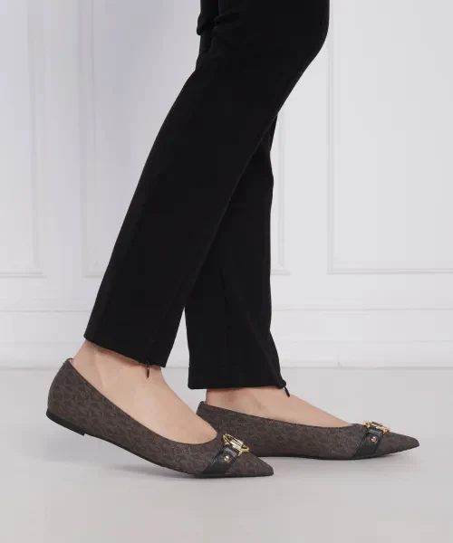 40F2ROFP1B MERLOT MICHAEL KORS WOMEN BALLERINA SHOES - Image 5