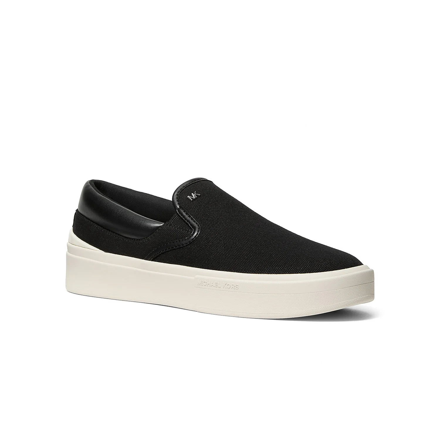 Michael Kors Mens Eddie Cotton Canvas Slip-On Sneaker