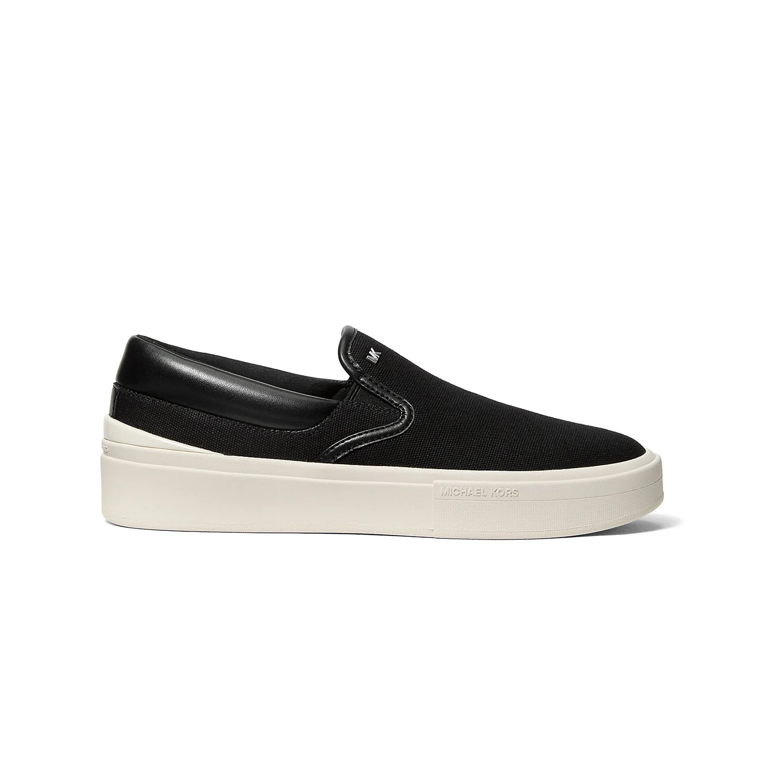 Michael Kors Mens Eddie Cotton Canvas Slip-On Sneaker - Image 3
