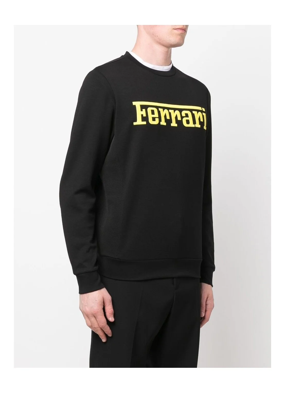 46953/01 BLACK FERRARI MEN SWEATSHIRT - Image 2