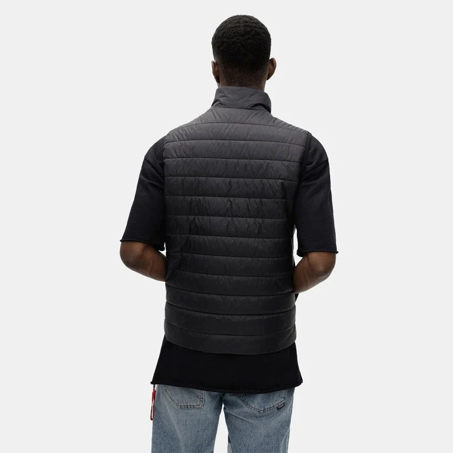 50468742 001 BOSS SLEEV LESS JACKET MEN BLACK - Image 2