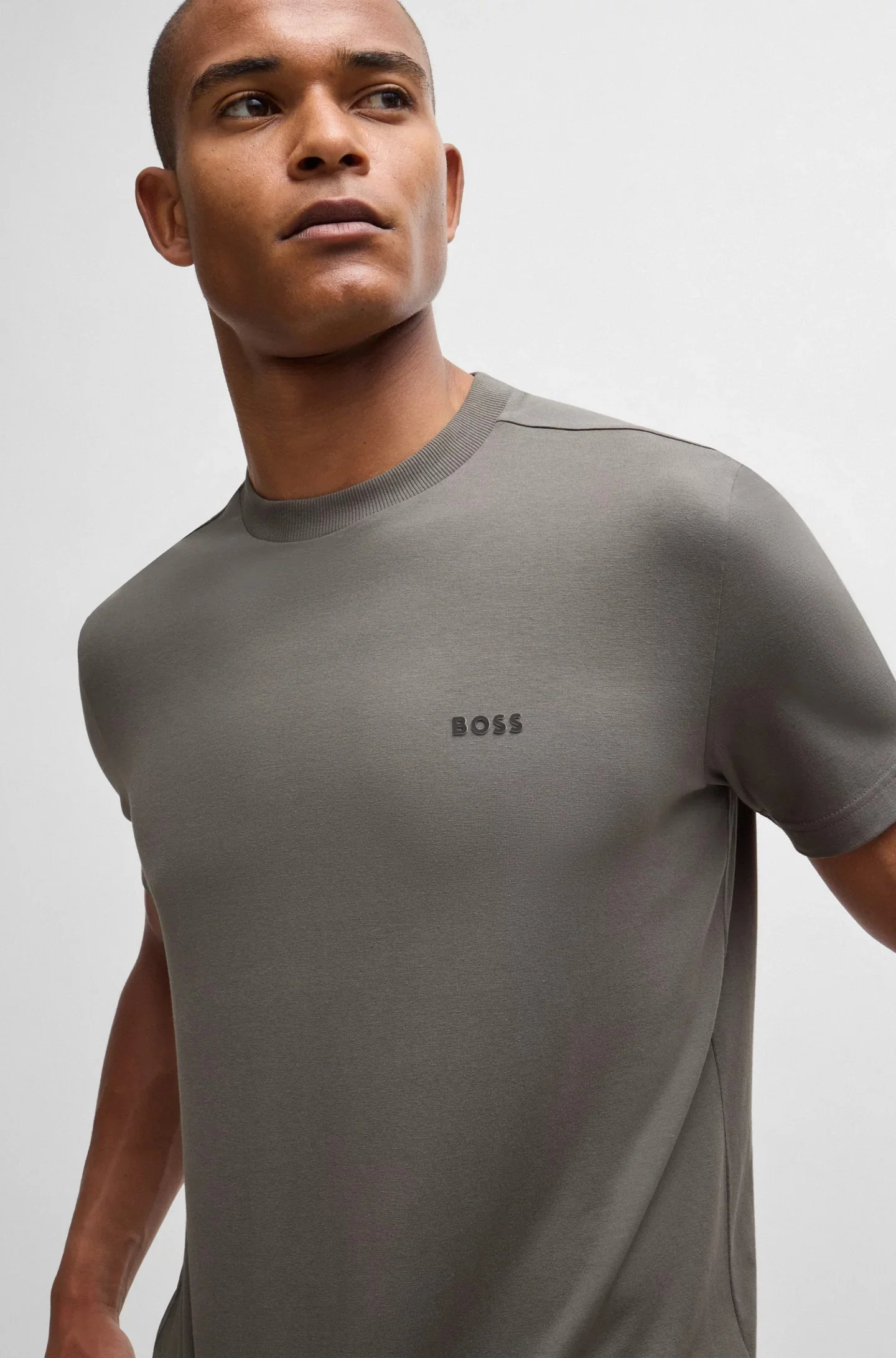 50473840 021 D.GREY BOSS T-SHIRTS MEN