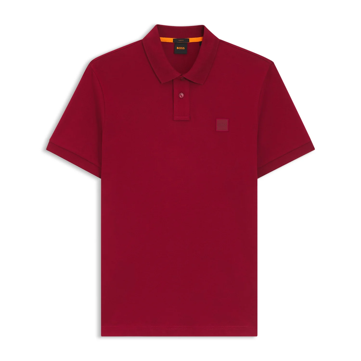 Boss Stretch-Cotton Slim-Fit Polo Shirt With Logo Patch - Image 2