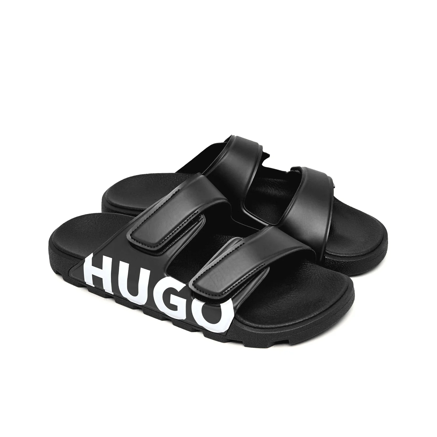 Boss Logo Sandals With Double Touch-Closure Straps - Image 2