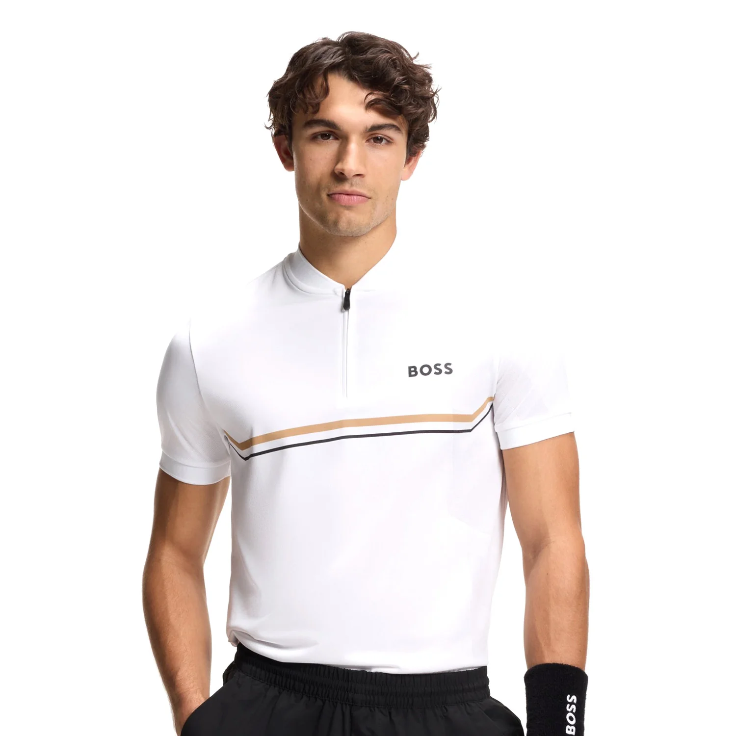 Boss Polo Shirt With Seamless Bodymapping