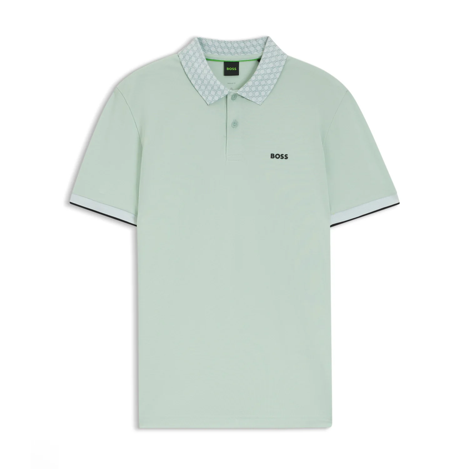 Boss Paddy Polo Shirt In Stretch Cotton With Moisture Management - Image 2