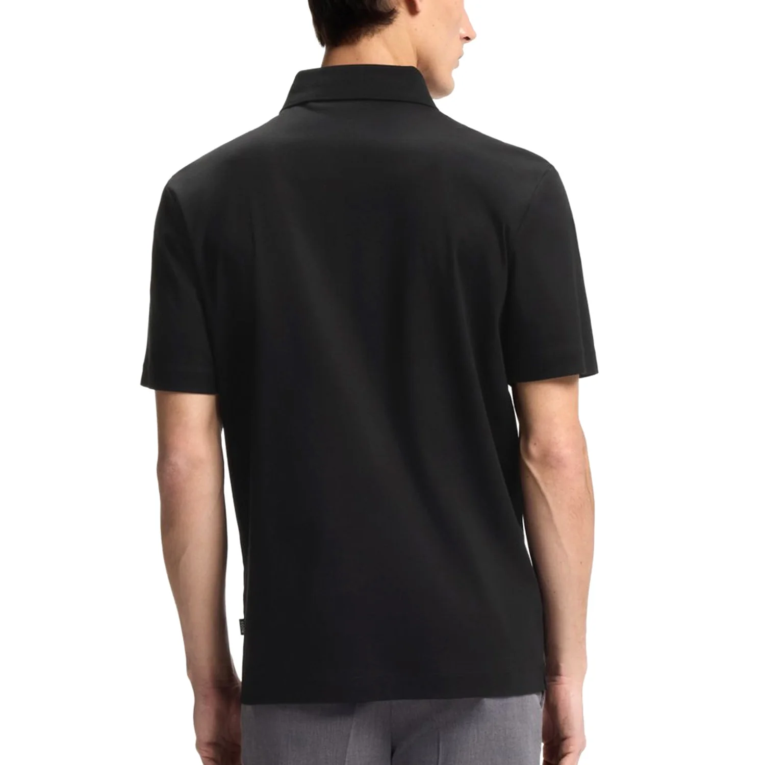 Boss Mercerized-Cotton Polo Shirt With Double B Monogram - Image 4