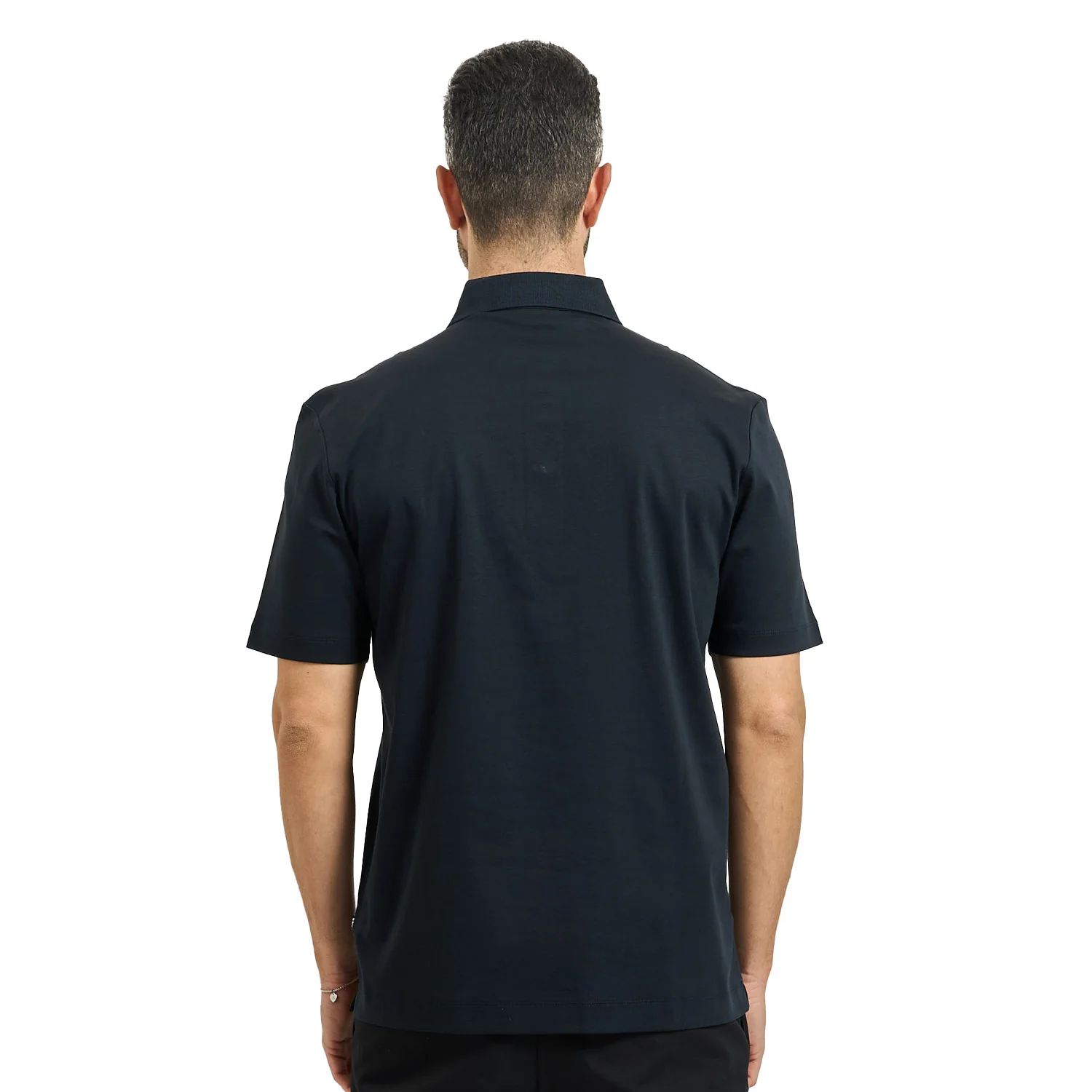 Boss Mercerized-Cotton Polo Shirt With Double B Monogram - Image 4