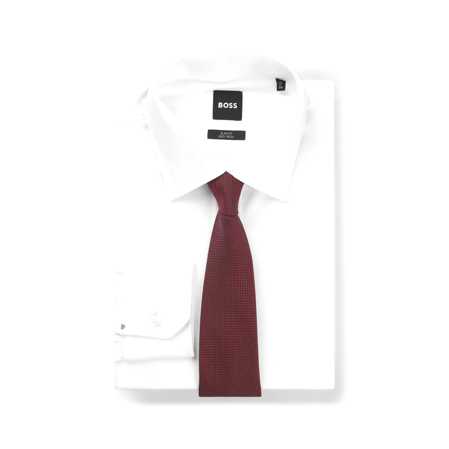 Boss Men Silk Tie H-Tie - Image 2