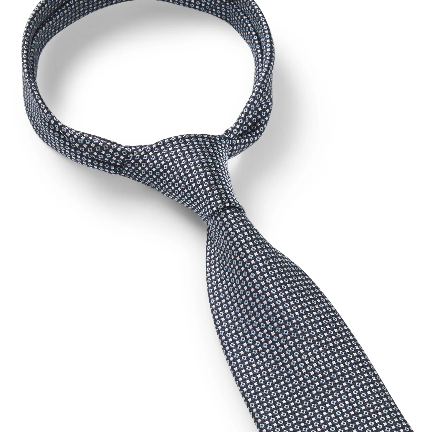 Boss Jacquard-Pattern Tie In A Silk Blend - Image 4