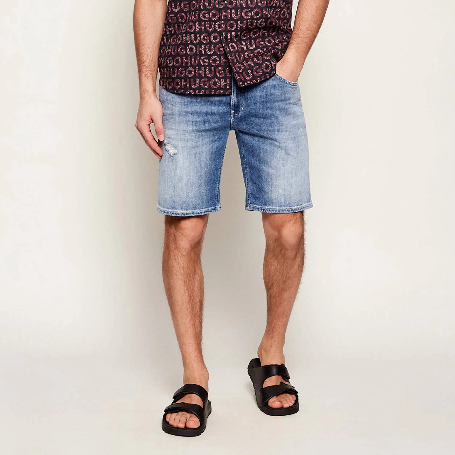 Boss Sandals With Double Touch-Closure Straps - Image 4