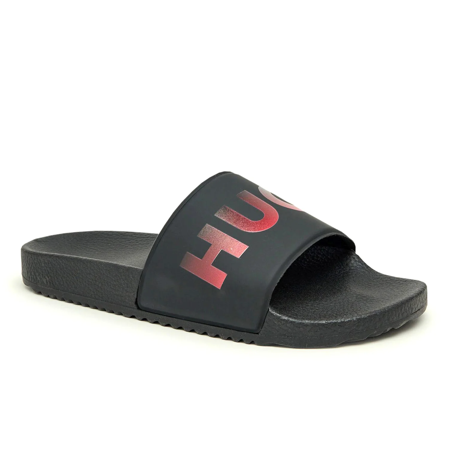 Hugo Italian-Made Slides With Tonal Logo