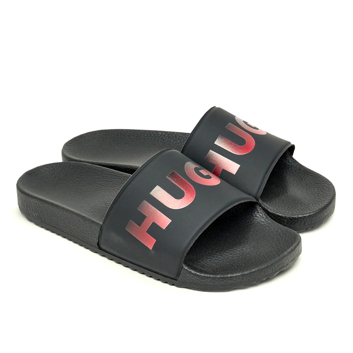 Hugo Italian-Made Slides With Tonal Logo - Image 2
