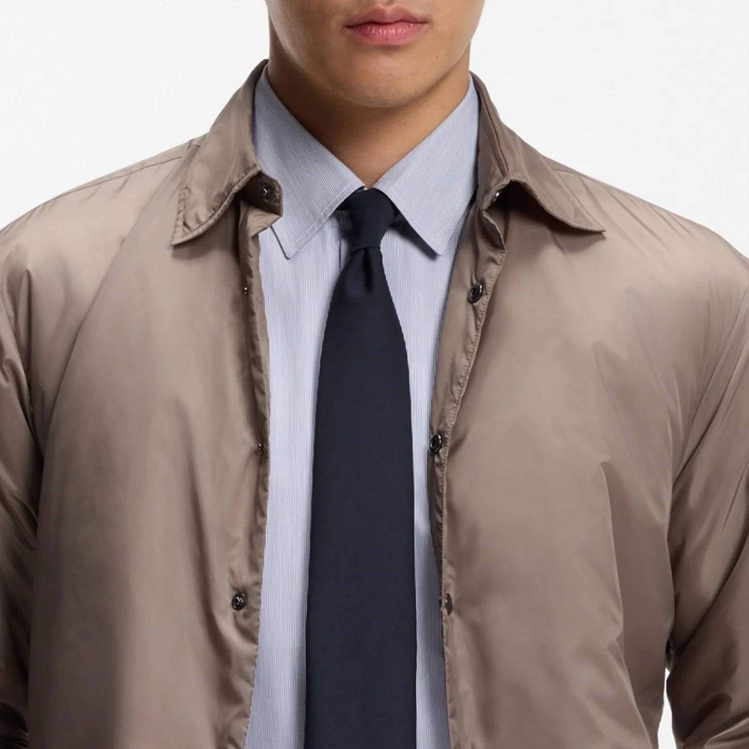 Boss Wool-Blend Tie With Stretch