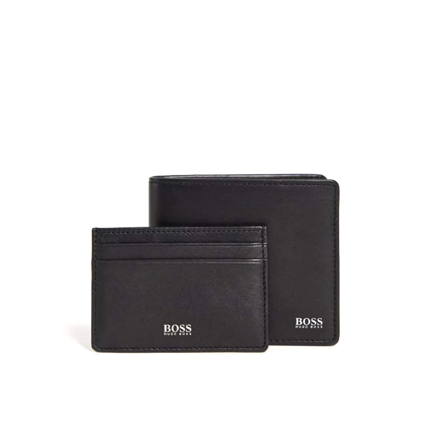 Boss Simple Logo Wallet And Card Holder Gift Set - Image 2