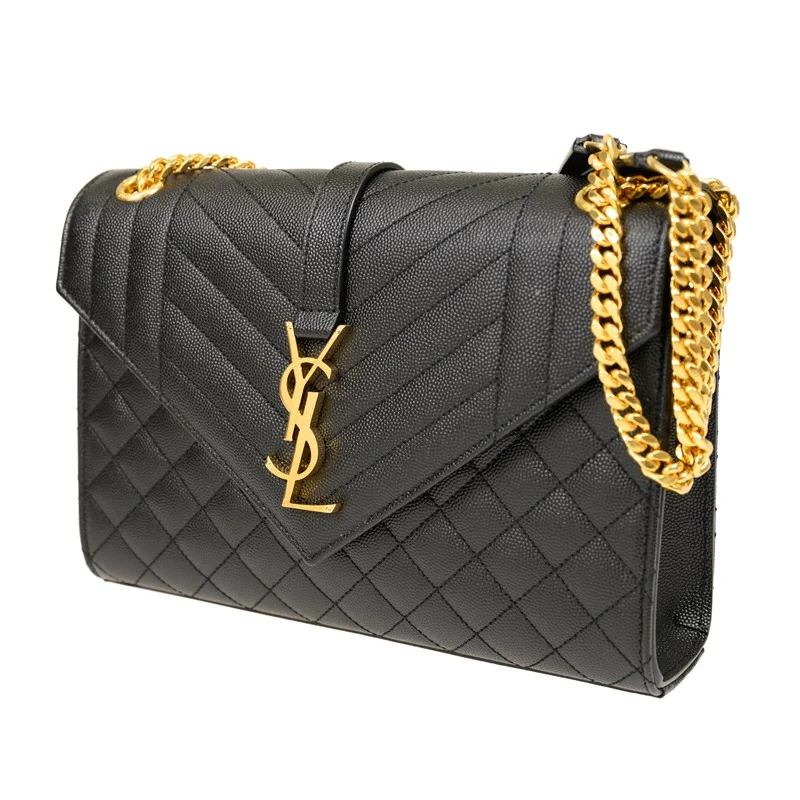 600185 BOW91 1000 BLACK YES SAINT LAURENT WOMEN BAG - Image 2