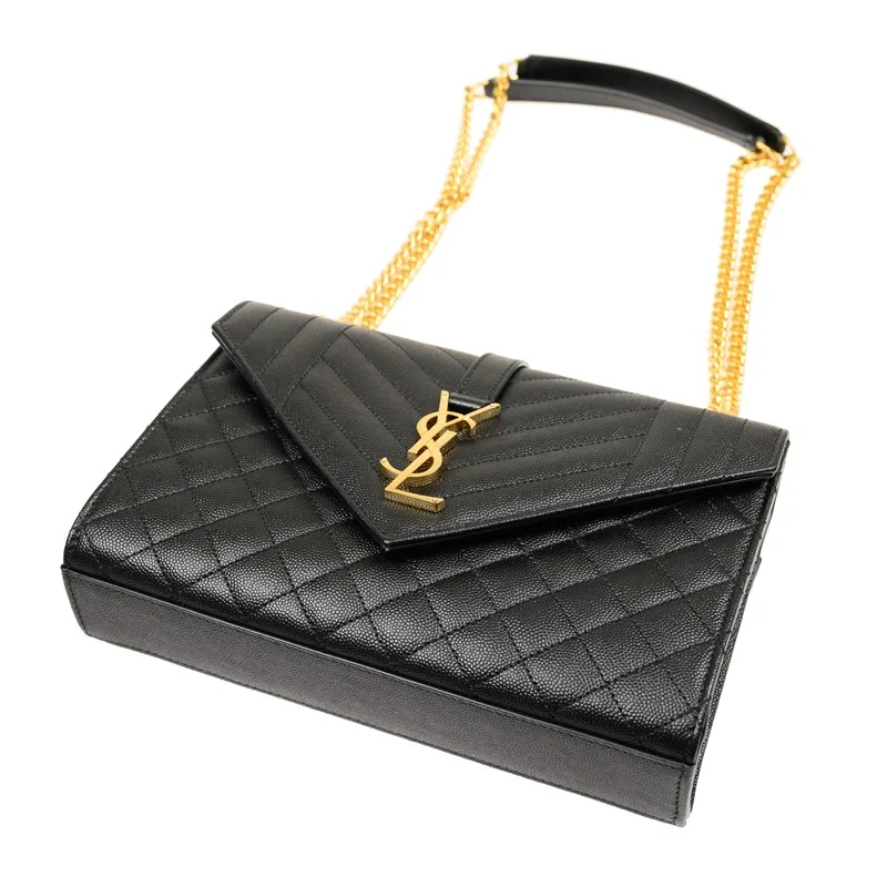600185 BOW91 1000 BLACK YES SAINT LAURENT WOMEN BAG - Image 4