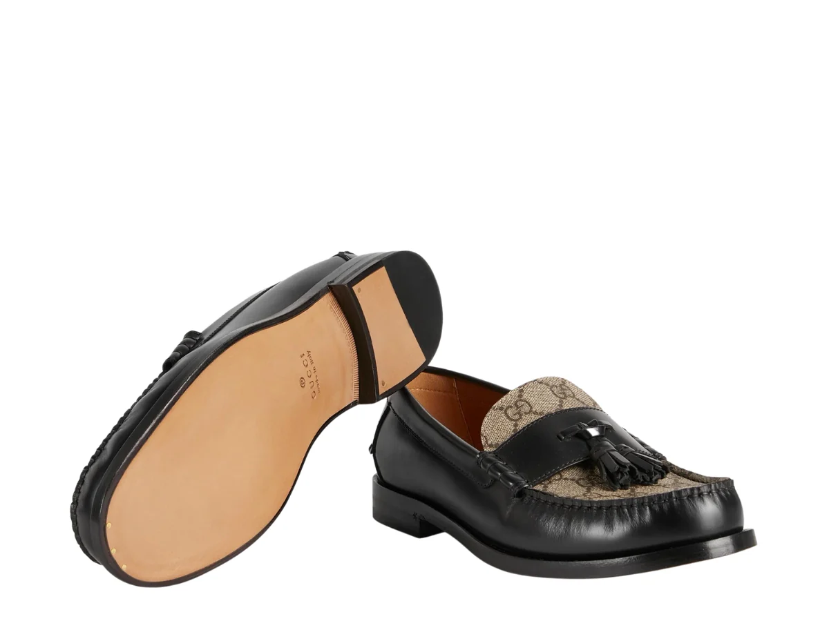 673817 17X30 1000 BLACK GUCCI MEN SHOES - Image 3
